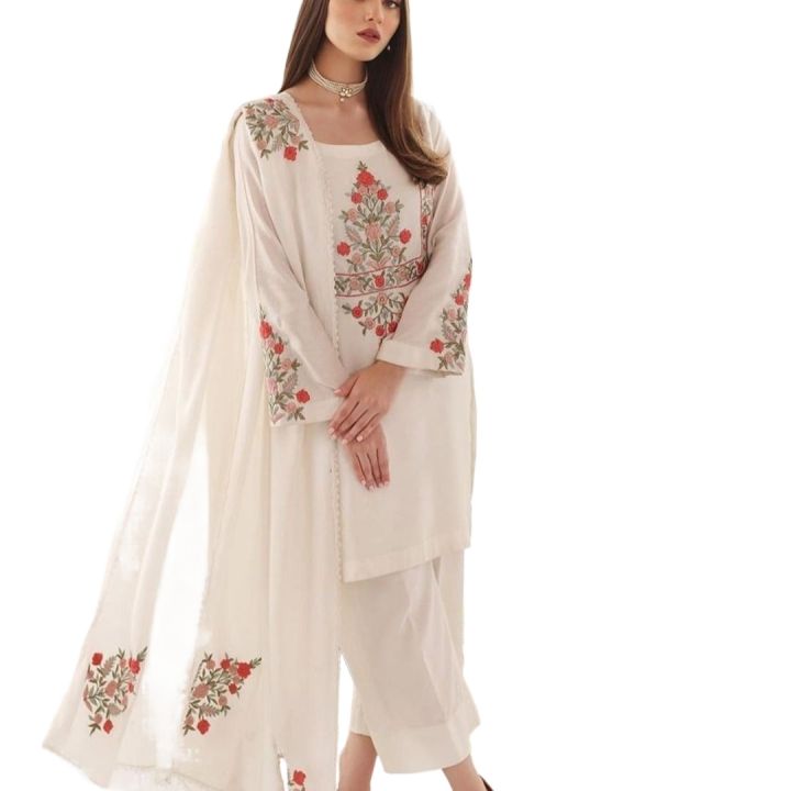 Women's%20Georgette%20Embroidery%20Ready%20Made%203%20Piece%20Shalwar%20Kameez%20Stylish%20Dress%20-%20Image%205