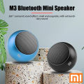 【Ready Stock+FREE Shipping+COD】 New Xiaomi M3 Bluetooth TWS Wireless Speakers Handfree Portable Cell Phone Speaker Small Subwoofer Bass Sound Box Mini. 