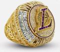 [ New ] Basketball NBA2020 Los Angeles Lakers Alloy Ring Gift Men's Ring Stainless Steel Ornament. 