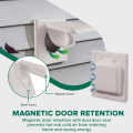 1 Set Dual Door Dryer Vent Cover Dryer Vent Cover Dryer Vent Duct Tube & Trim Ring Indoor Dryer Vent.
