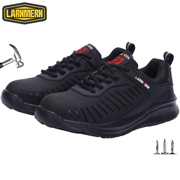 LARNMERN Safety Shoes for Men Women Anti Puncture Steel Toe Shoes Non Slip Lightweight Work Shoes Safety Sneakers BunnyGarden