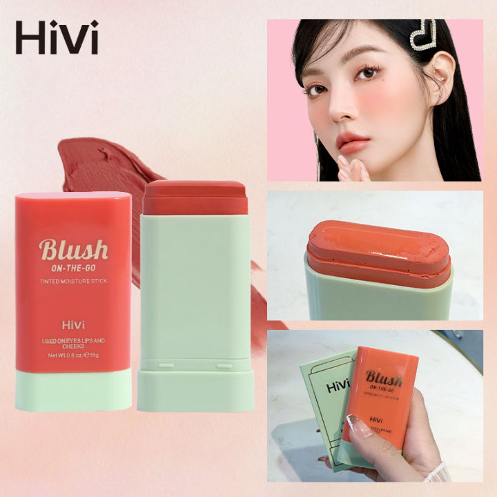 HiVi%20Tinted%20Blush%20Balm%20Facial%20Natural%20Matte%20Blush%20Balm%20Expansion%20Colour%20Highlight%20Contour%20Rouge%20Blush%20Blush%20Stick%20Wholesale%20-%20Image%206