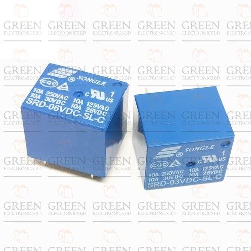 2Pcs%206V%20DC%20SPDT%20Power%20Relay%2010A%20-%20Image%202
