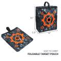 Target Pouch Target Pouch Storage Carry Equipment Bag for Nerf N-strike Elite Mega and Rival Series. 