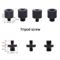 3/8" to 1/4"  Male to Female Thread Screw Mount Adapter Tripod Plate Screw Mount GJCUTE. 
