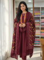 Readymade Three Piece For Women Exclusive Collection Embroidery Exclusive, Stylist, Fashionable Three Pics For Woman. 