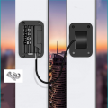 1 PCS Baby Cabinet Door Locks Refrigerator Locks High-Rise Anti-Falling Building Safety Code Locks ,B.