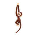 65CM Cute Long-Armed Monkey Shaped Plush Toy Monkey Long Arm Tail Soft Plush Hanging Doll Toy Home Decor Curtains Hanger. 