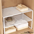 Telescopic Closet Shelf Retractable Expandable Wardrobe Divider Board Adjustable Layered Partition Cabinet Organizer. 