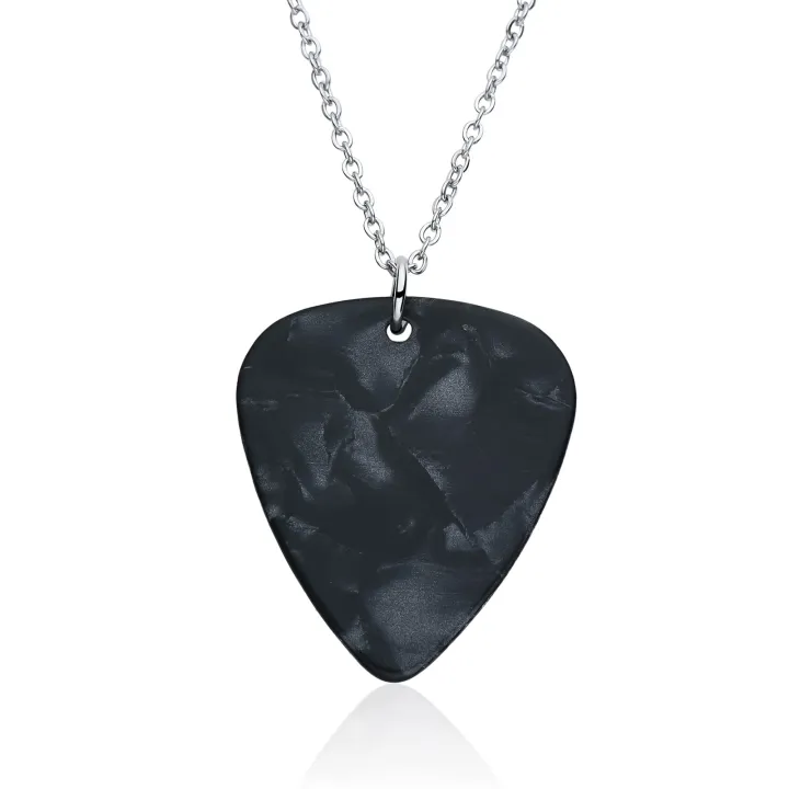 Strange Thing Eddie Munson Guitar Pick Necklace for Men Boys Hellfire Club Eddie Fans Gift Jewelry