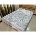 Double Size Cotton Nakshi Flat Bed Sheet With 2 Pillow Covers - Add Artistic Charm to Your Bedding - Washable. 