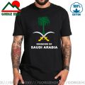 Emblem of Saudi Arabia SA SAU men t shirt fashion 2021 jersey nation team Saudi Arabian Arm of Coats t-shirt fitness Clothes Tee. 