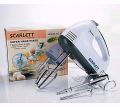 Scarlett - Super Hand Mixer Electric Egg Beater and Mixer for Cake Cream (NEW). 
