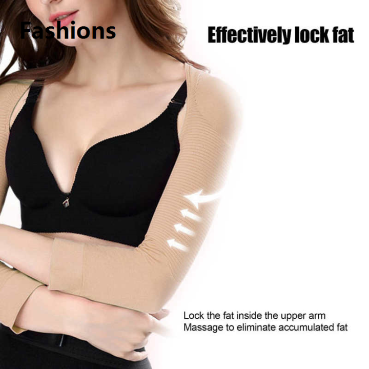 Fashions%20NEW%20Women%20Upper%20Arm%20Shaper%20Slimmer%20Body%20Shaper%20Compression%20Sleeves%20Humpback%20Posture%20Corrector%20Back%20Shoulder%20Shapewear%20Support%20-%20Image%205