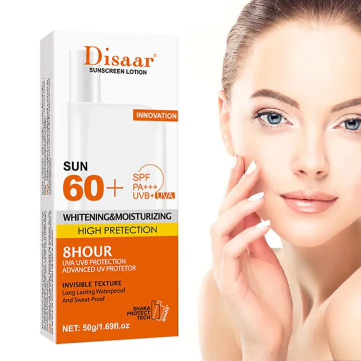 Disaar%20SPF%2060%20Sunscreen%20Lotion%2050g%20Moisturizing%20Portable%20Sunblock%20Long%20Lasting%20Protection%20Sun%20Cream%20-%20Image%202