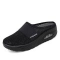 Atikota Women's Air Cushion Mule Slippers Breathable Lightweight Slip-On sandal Outdoor Casual Large Size sandals for women.