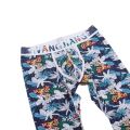 UNIYI * Ku men's thermal pants, underwear, national tide men's fashion, wear floral cotton pants, tight low-waisted prince U autumn pants.