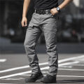 Military Work Tactical Cargo Pants Mens Multi Pocket Waterproof Elastic Combat Pants Outdoor Hiking Training Trousers Overalls. 