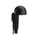 Men's Silky Durags Bandanas Turban Hat Wigs Women Satin Durag Biker Headwear Headband Extra Long Tail Straps Hair Accessories. 
