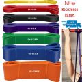 Resistance Bands Exercise Elastic Natural latex Workout Ruber Loop Strength rubber band for Fitness Equipment Training Expander.