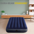 INTEX Dura-Beam Single Air Mattress (75x39x9 Inch) | Semi Double Portable Inflatable Bed with Flocked Comfort Surface | Best Guest Bed for Home, Camping, Outdoor Travel + FREE High-Power Electric Pumper. High Load Capacity 300 LBS + Comfortable Sleeping. 