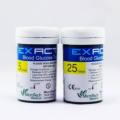 Exactive Vital Blood Glucose Meter Testing Strips 25 & 50PCS. 
