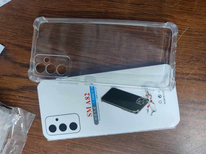 For%20Samsung%20galaxy%20A82%205g%20/%20quantum%202%20%20soft%20clear%20transparent%20back%20cover%20-%20Image%204