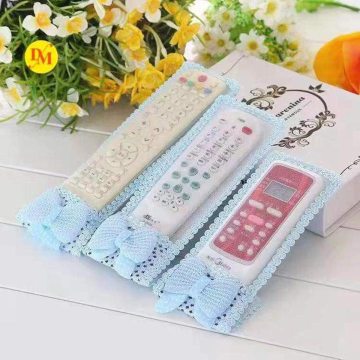 TV Remote Control Cover Air condition Remote Control Cover Textile Protective Bag