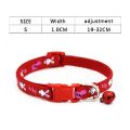 Kawaii Dog Collar Cat Necklace with Bell for Small Dogs Collar Pet Accessories Products for Dogs Cats Puppy Kitten Necklace. 