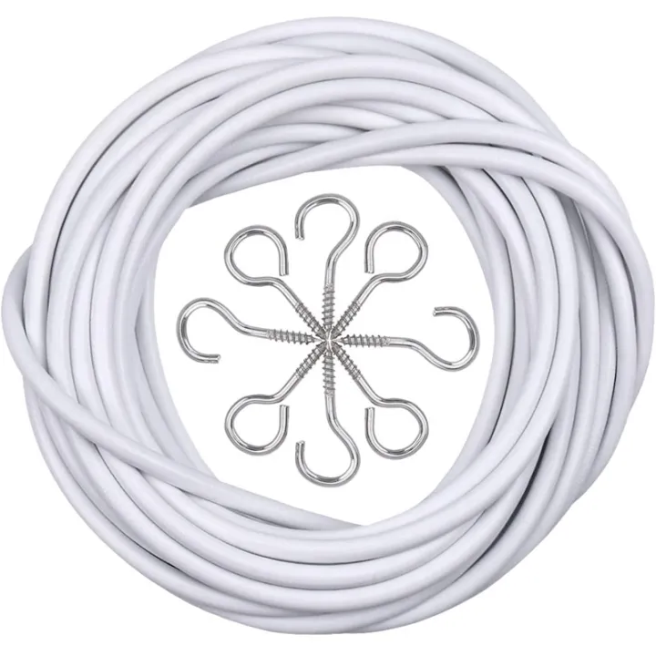 Curtain%20Wire%20and%20Hooks%20Set,%203%20Meters%20Net%20Curtain%20Wirewith%208Pcs%20Screw-in%20Hooks%20for%20Net%20Curtain%20Rod%20-%20Image%209