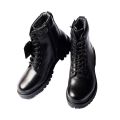 Leather Ankle boots | Biker Long Boots | Leather Black Zipper Boot - premium quality leather fashion boots.