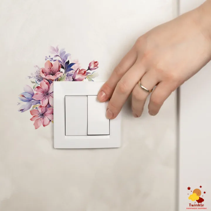 Waterproof%20Floral%20Switch%20Sticker%20for%20Wall%20Decoration%20-%20Image%206