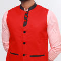 Red  Waistcoat /Koty Vests For men. 