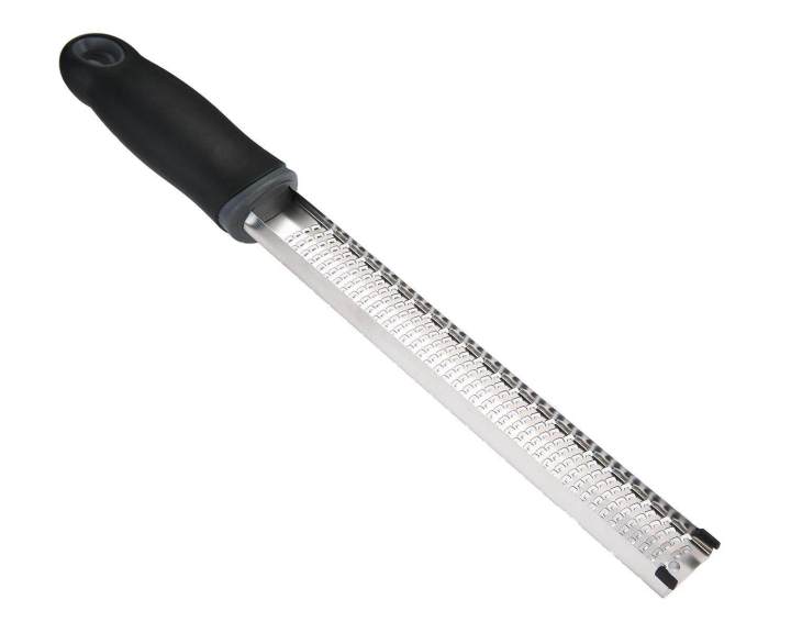 Kitchen Cheese Grater Lemon Zester- Easy To Grate Or Zest Lemon Orange Citrus Cheese Chocolate Nuts (Black)