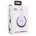 P47 Foldable Wireless Bluetooth Headphone with 3.5mm Audio Jack, Support MP3 / FM / Call. 