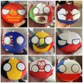 70 styles Polandball Pendant Country Balls 10cm Country Ball Plush Toys Countryball Stuffed Doll Toy Christmas Gift for Kids. 
