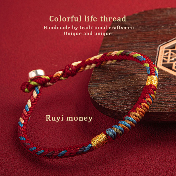 Handmade%20Tibetan%20Bracelet%20Colorful%20Thread%20Good%20Lucky%20Charm%20Rope%20Bracelet%20Bangles%20For%20Women%20Men%20Knots%20Red%20Thread%20Bracelets%20Mzea%20-%20Image%203
