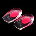 【NEW】 New 2Pcs Soft Silicone Gel Insoles For Heel Spurs Pain Relief Foot Cushion Foot Massager Care Heel Cups Shoe Pads Increase Tools. 