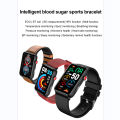 ET620 Smart Watch Waterproof 1.57" Full Touch Fitness Smart Watch Heart Rate Blood Oxygen Monitor Message Reminder Fitness Tracker For Men Women. 