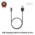 Kieslect Ks Pro Magnetic Charging Cable 2 Pin High Quality USB Charger Cable USB Charging Cable Dock Bracelet Charger for Kieslect Ks Pro Smart Watch.