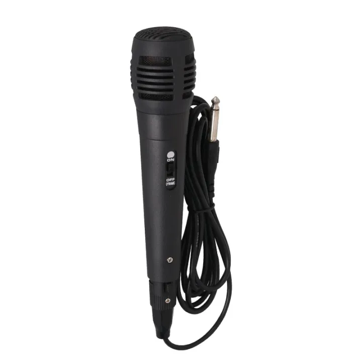 Microphone%20For%20Speaker%20Vocal%20Microphone%20For%20Karaoke%20With%20On/Off%20Switch%20Includes%2014.8ft%20XLR%20To%201/4''%20Connection%20Black%20-%20Image%205