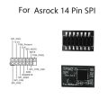 TPM 2.0 Encryption Security Module Remote Card 14 Pin SPI TPM2.0 Security Module for Motherboard. 