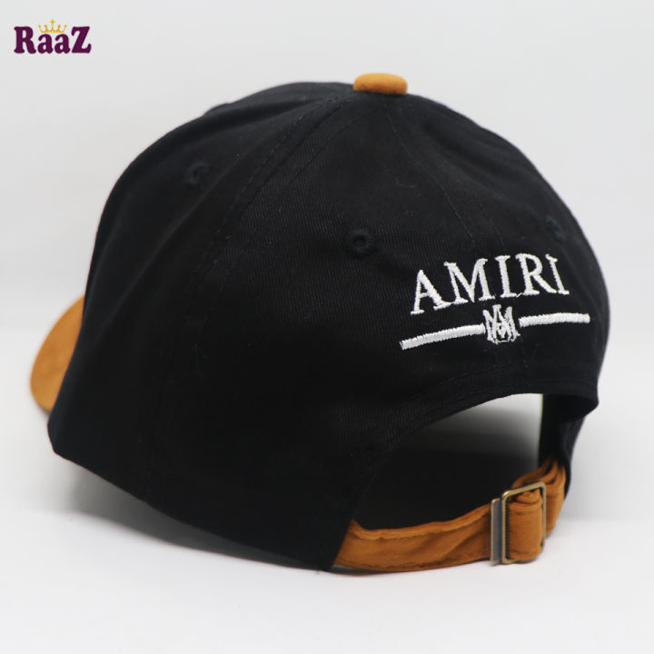 AMIRI%20Two%20Tone%20Men's%20Embroidery%20Logo%20Premium%20Cap%20-%20Image%205