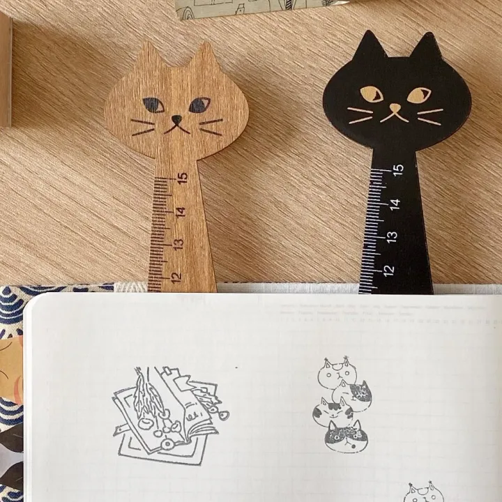 Practical%201PC%20for%20School%20Office%20Home%20Cute%20Cartoon%20Cat%20Household%20Drawing%20Ruler%20Student%20Tools%20Sewing%20Ruler%20Straight%20Ruler%20-%20Image%204