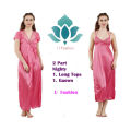 Womens Exclusive Nighty Dresses Fashionable 2 Part Night Dress - Night Dress.
