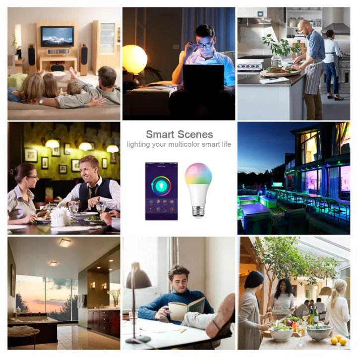 Alexa%20voice%20control%20RGBCW%205-way%20smart%20bulb%20dimmable%20new%20brand%20new%20and%20high%20quality%20-%20Image%207