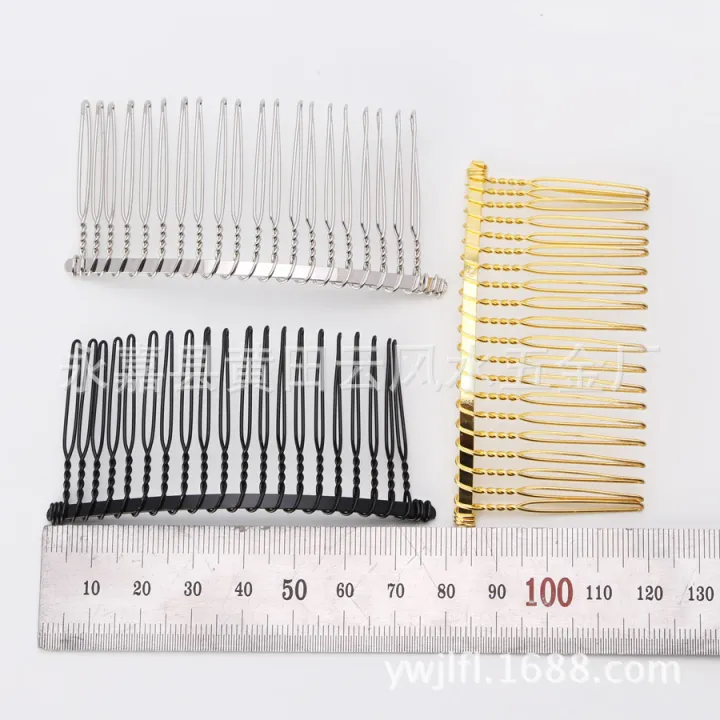 10203040%20Teeth%20Guangdong%20Golden%20Silver%20Black%20Wire%20Hair%20Hoop%20Hair%20Accessory%20Crown%20Bridal%20Hair%20Accessory%20Hair%20Comb%20-%20Image%204