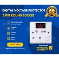TPOA Digital Voltage Protector 3 Pin Round Socket. 