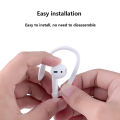 【FUPANG】1 Pair Protective Earhooks Holder Fit Hooks for Airpods Apple Earphones Accessories Silicone Sports Anti-lost. 