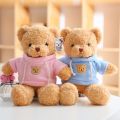 Korean ins cute teddy bear plush toy sweater cub doll Valentine's Day birthday gift. 